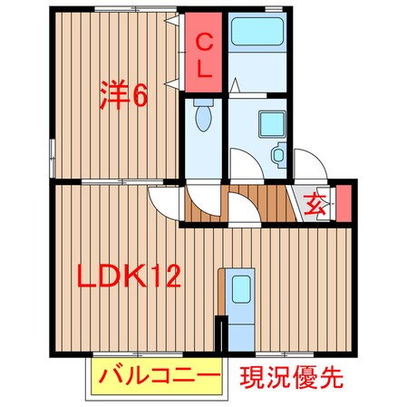 高根木戸駅 徒歩21分 1階の物件間取画像